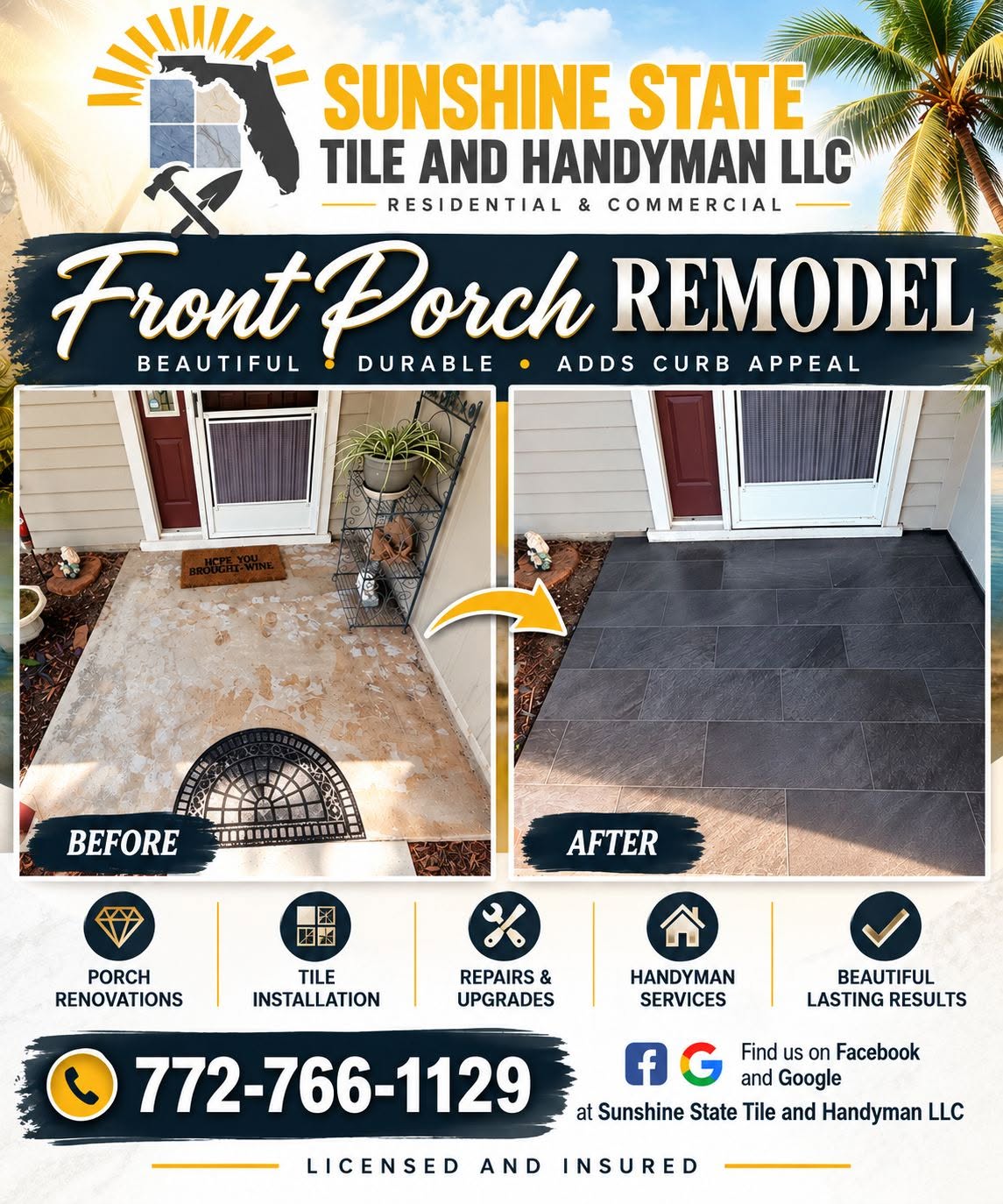 Exterior remodeling project