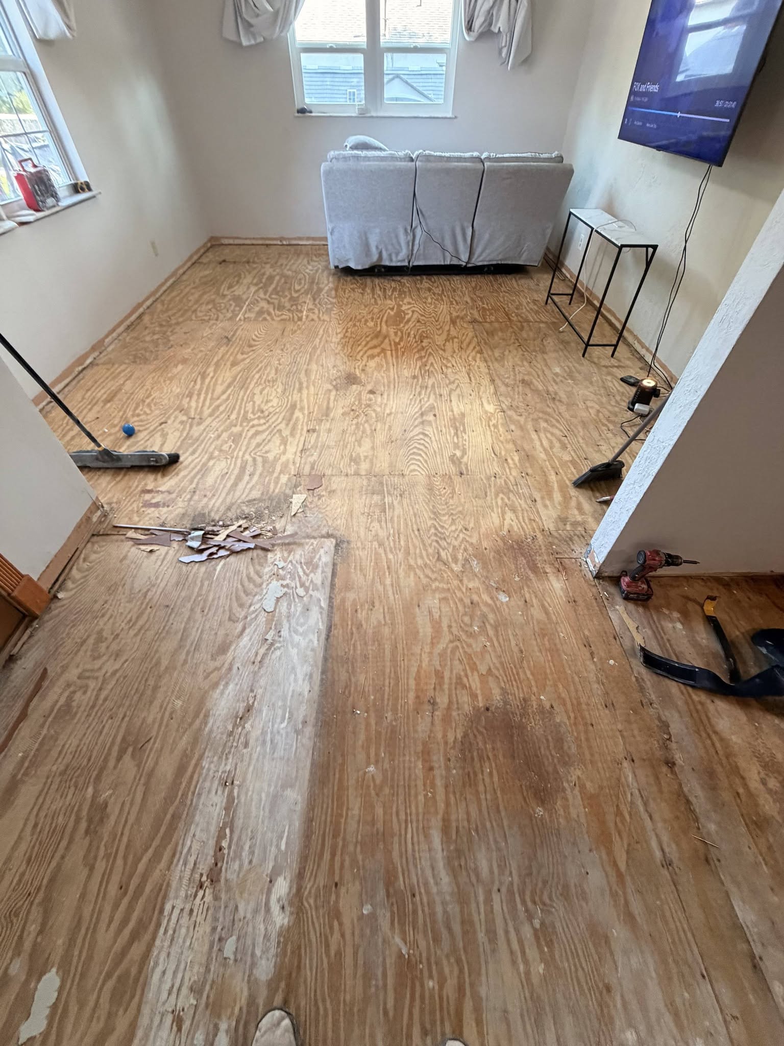 Flooring preparation